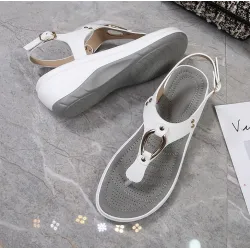 Fashion sandals with metal decoration - Bohemian styleSandals