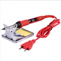 80W Electric soldering iron - LCD display - adjustable temperature - 110V / 220VSoldering Irons