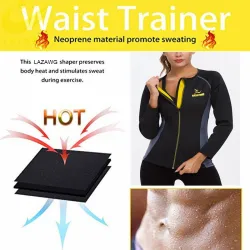 Slimming leggings & top - sauna effect - slimming fitness set