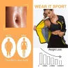 Slimming leggings & top - sauna effect - slimming fitness set