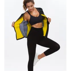 Slimming leggings & top - sauna effect - slimming fitness set