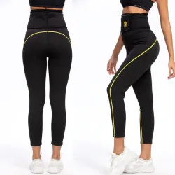 Slimming leggings & top - sauna effect - slimming fitness set