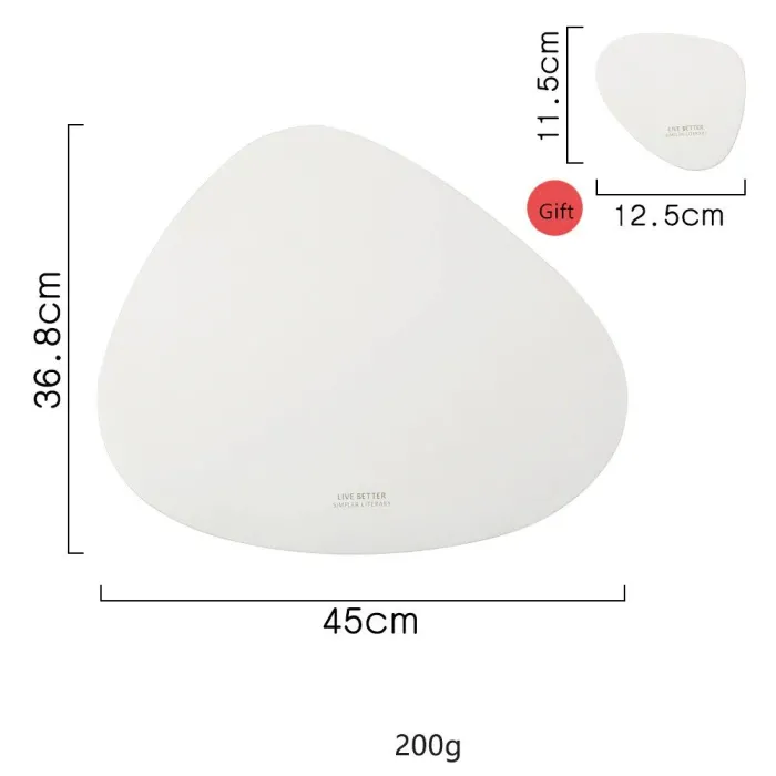 Table mat / coaster - non-slip - heat-insulation - for cutlery / plates / glasses
