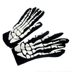 Halloween style gloves - skeleton handsHalloween & Party