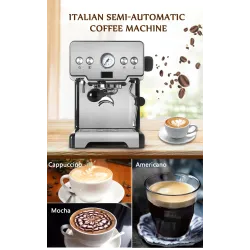 Coffee maker machine - semi-automatic - 15 Bar