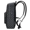 Polo backpack - plaid design - USB charging port - waterproof