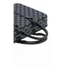 Classic business bag - plaid leather - briefcaseBags
