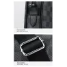 Classic business bag - plaid leather - briefcaseBags