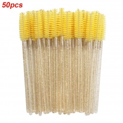 50PCS - Eye Makeup Brush - Pink - BlueBrushes