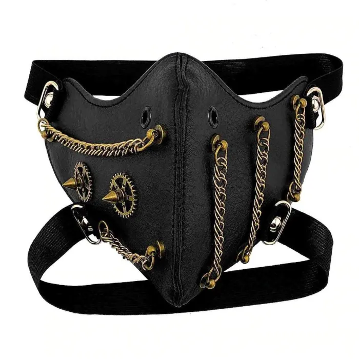 Steampunk Gears - Mask - Gothic