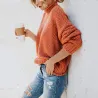 Women Sweaters - Long Sleeve - Knitted