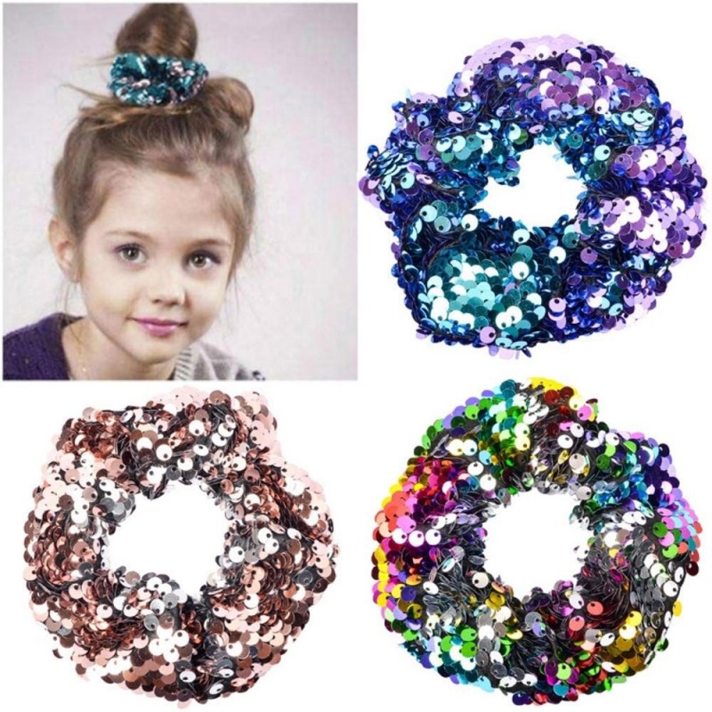 Girls' sequin hair elasticHair