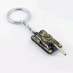3D tank - keychainKeyrings