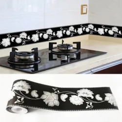 Decorative 3D wall sticker - self adhesive tape - waterproof - 10 * 500 cm