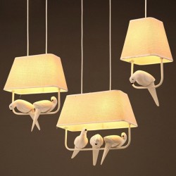 Bird Chandeliers - Led Lamps - Retro Art - E27