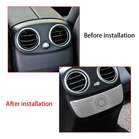Rear Vent Cover - Trim Sticker - Benz W205 - W213 - E200