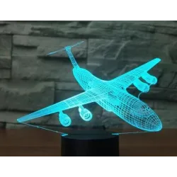 Air Plane Lamp - 3D Light - LED - 7 Colors