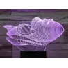 Air Plane Lamp - 3D Light - LED - 7 Colors