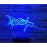 Air Plane Lamp - 3D Light - LED - 7 Colors