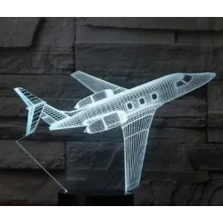 Air Plane Lamp - 3D Light - LED - 7 Colors