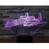 Air Plane Lamp - 3D Light - LED - 7 Colors