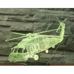 Air Plane Lamp - 3D Light - LED - 7 Colors