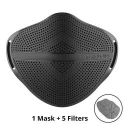 Camouflage - Respirator Face Mask - Silicone - 1pc