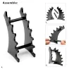 Nail Art - Brush Holder - Black - White