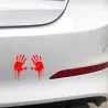 Zombie bloody hands - vinyl car sticker