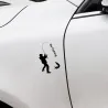 Go Fishing - car sticker - 9.2 * 15.2cm