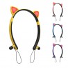 Bluetooth - wireless headset - microphone - in-ear headphones - Led luminous cat earsEar- & Headphones