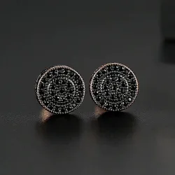 Elegant - small round crystal stud earringsEarrings