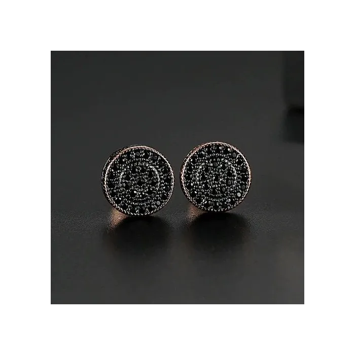 Elegant - small round crystal stud earringsEarrings