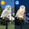 Owl shaped garden light with solar panel - LED - waterproofSolar lighting
