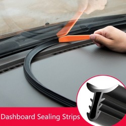 Universal soundproof rubber - rubber seal - dashboard sealing strip - 160cmGlass & windows