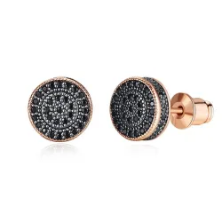 Elegant - small round crystal stud earringsEarrings