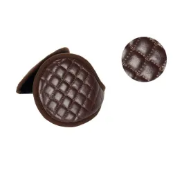 Leather & plush - earmuffs - foldable