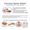 Shoulder / spine / neck massager - resin board