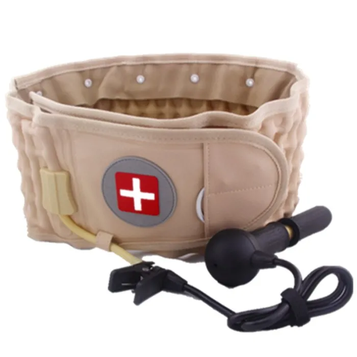 Lumbar spinal-air decompression - waist / back pain relief - support belt