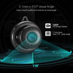 WiFi CCTV mini security camera - P2P - IP - IR night vision - motion detection - baby monitorSecurity cameras