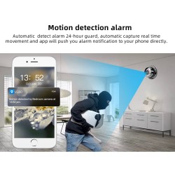 WiFi CCTV mini security camera - P2P - IP - IR night vision - motion detection - baby monitorSecurity cameras