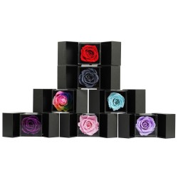 Elegant jewellery box with rose - Valentine's day / wedding giftValentine's day