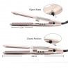 2 in 1 - ceramic hair straightener / curler - ion infrared