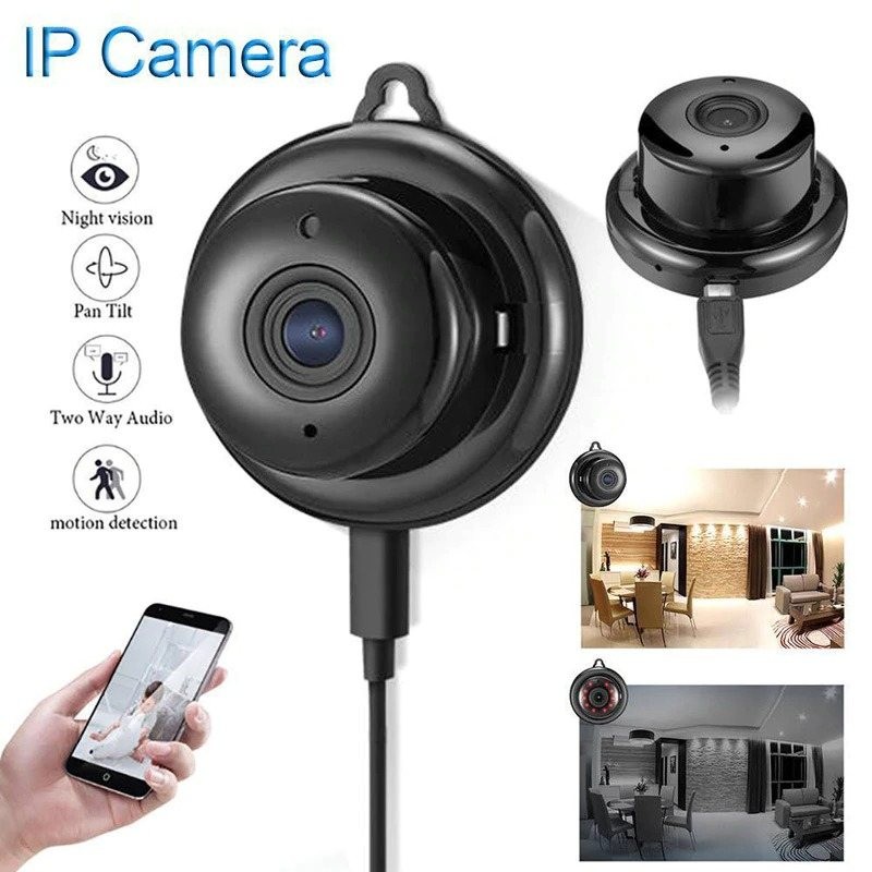 WiFi CCTV mini security camera - P2P - IP - IR night vision - motion detection - baby monitorSecurity cameras WiFi CCTV mini security camera - P2P - IP - IR night vision - motion detection - baby monitorSecurity cameras