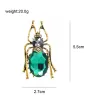 Green crystal beetle - broochBrooches