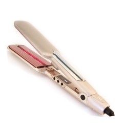2 in 1 - ceramic hair straightener / curler - ion infrared