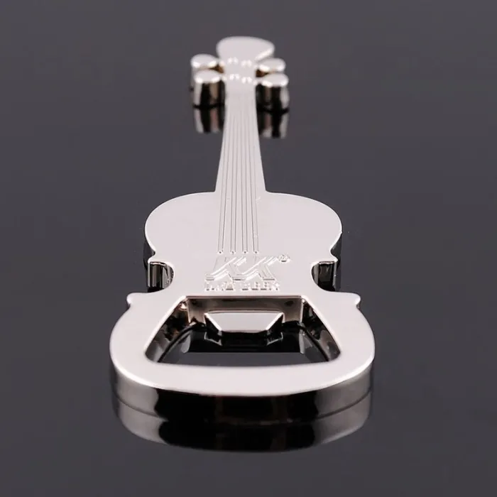 Stainless steel bottle opener - guitar shape