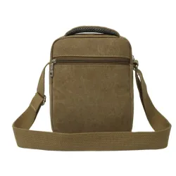 Shoulder / crossbody small bag - canvas