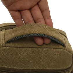 Shoulder / crossbody small bag - canvas