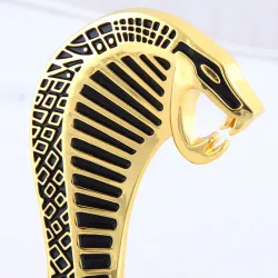 3D cobra - metal emblem - car sticker